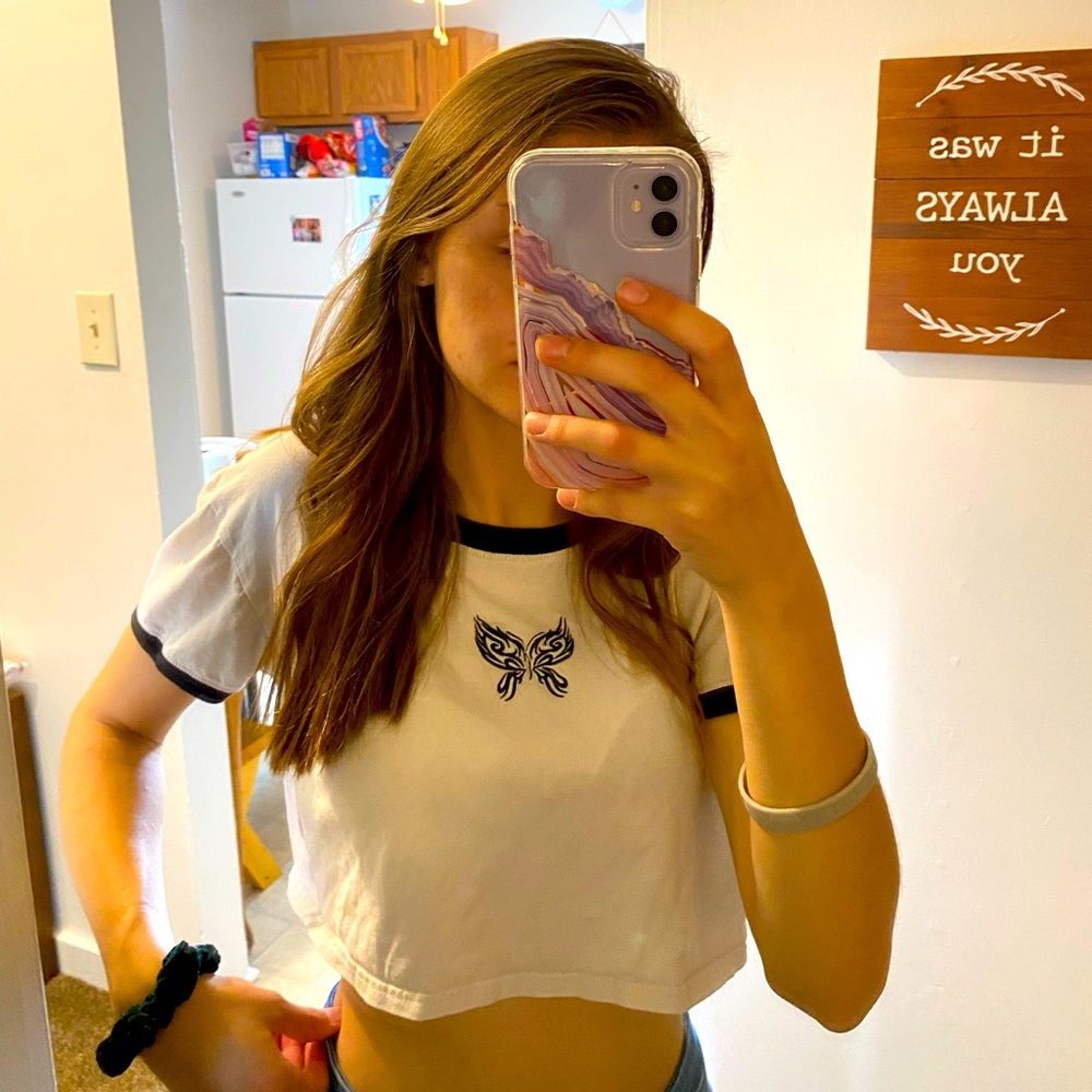 Butterfly Crop Top